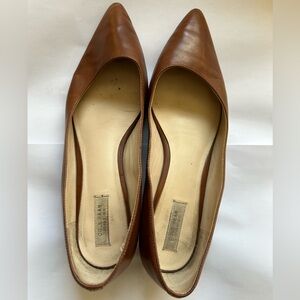 Cole Haan brown leather women's shoes, Size 6.5, good used condition.